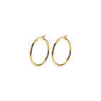Classic Gold Hoops