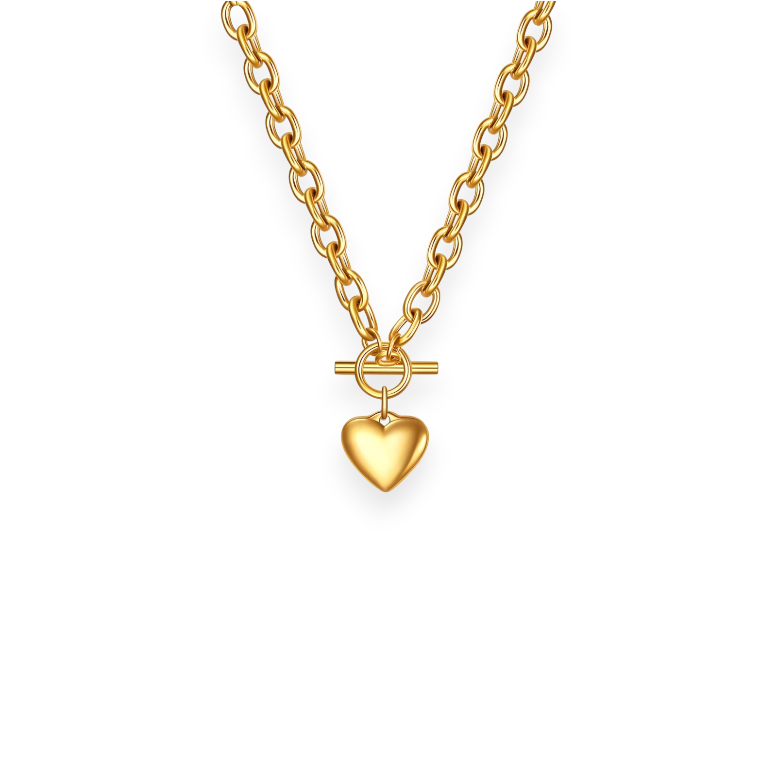 Heart Toggle Necklace