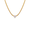 Heart Crystal Necklace
