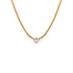 Heart Crystal Necklace