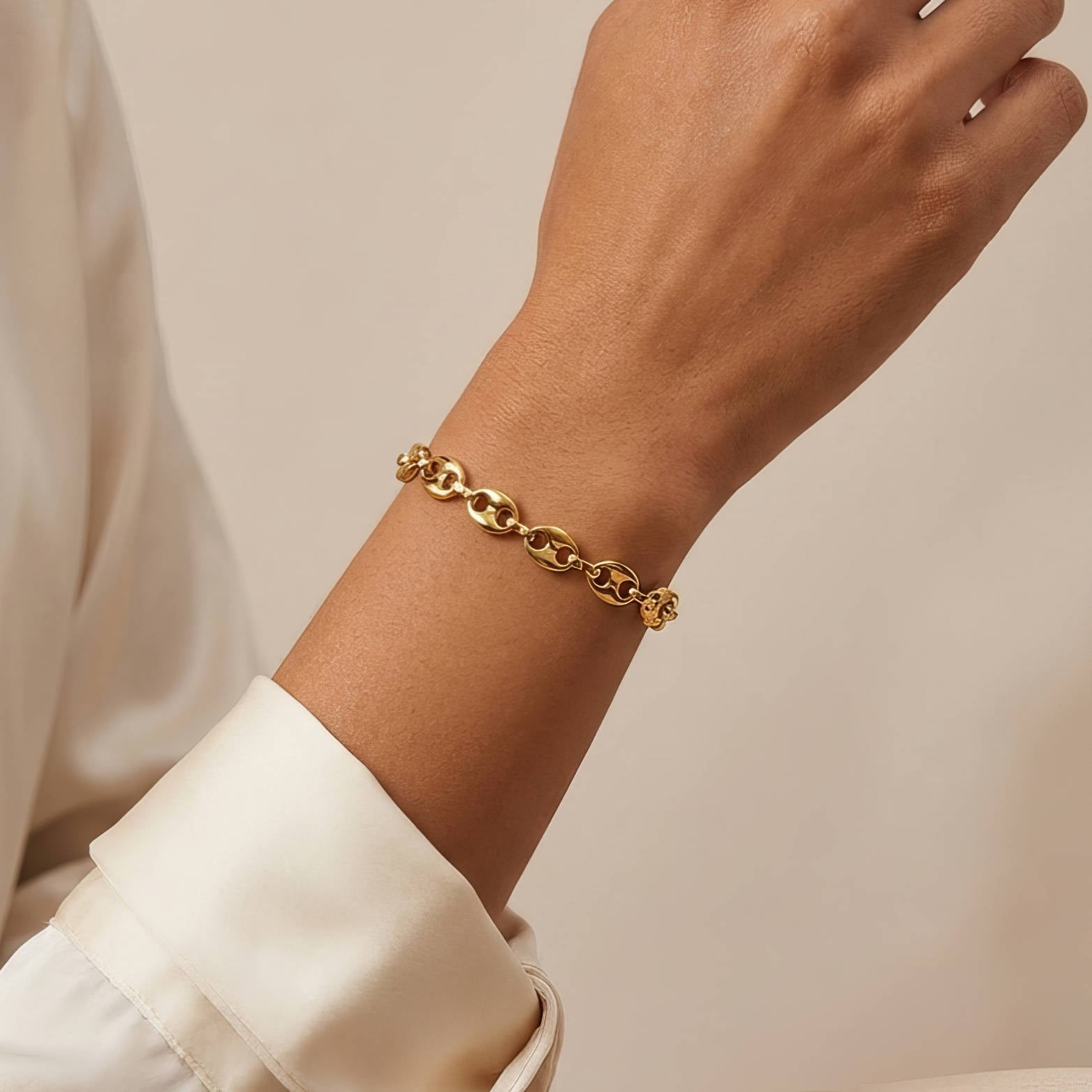 Coffee Bean Bracelet