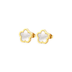 White Flower Studs