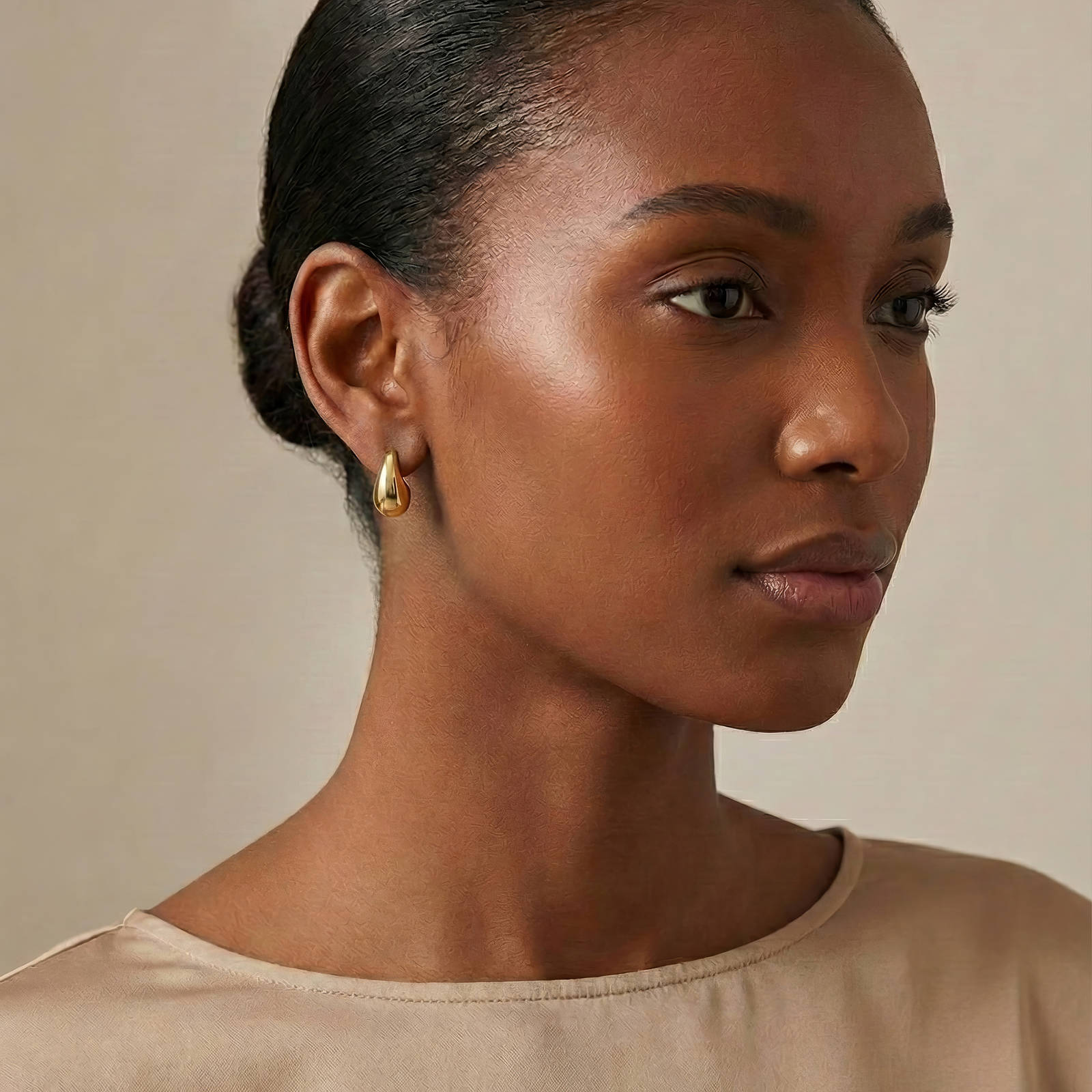 Teardrop Studs