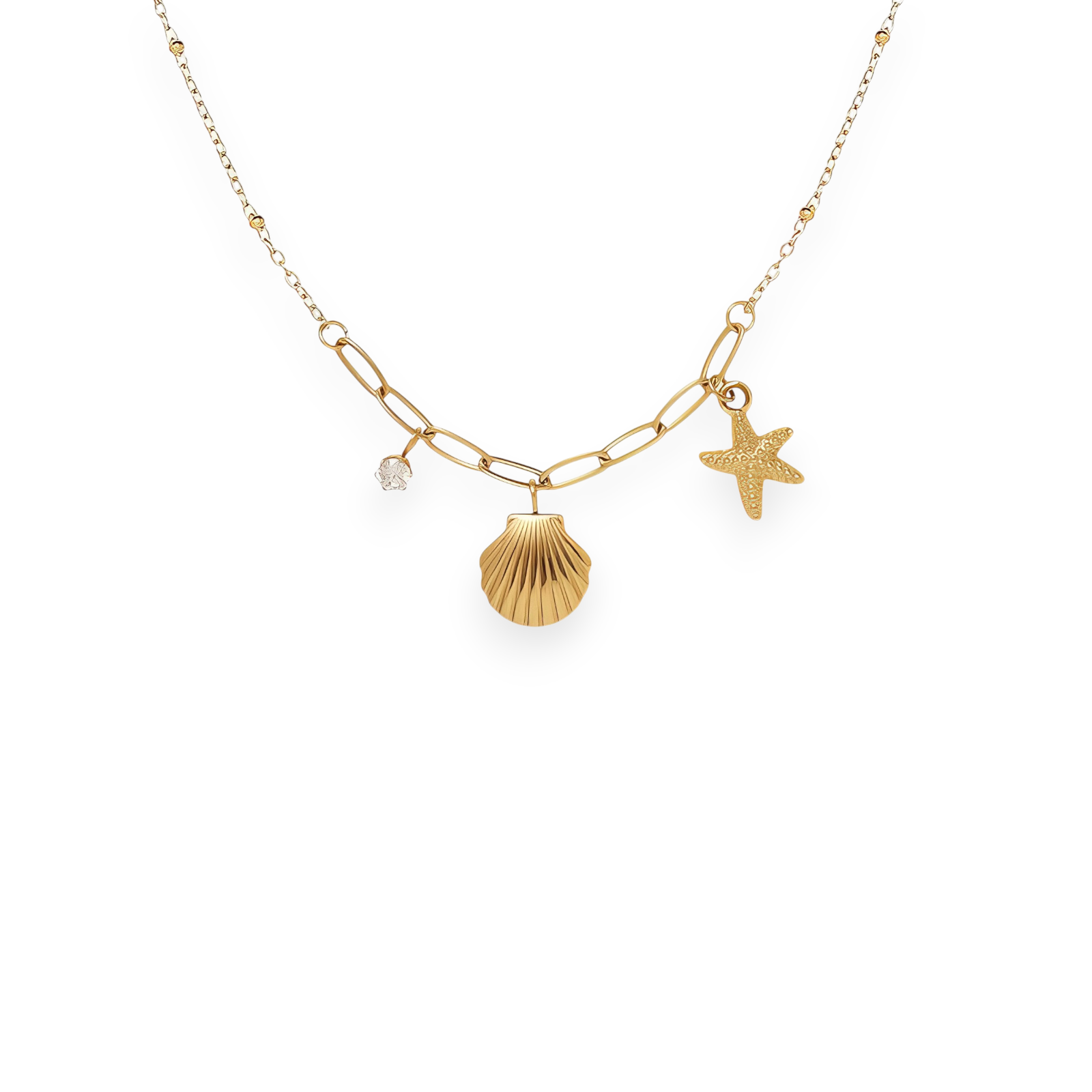 Shell & Starfish Necklace