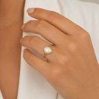 Nacre Rope Ring