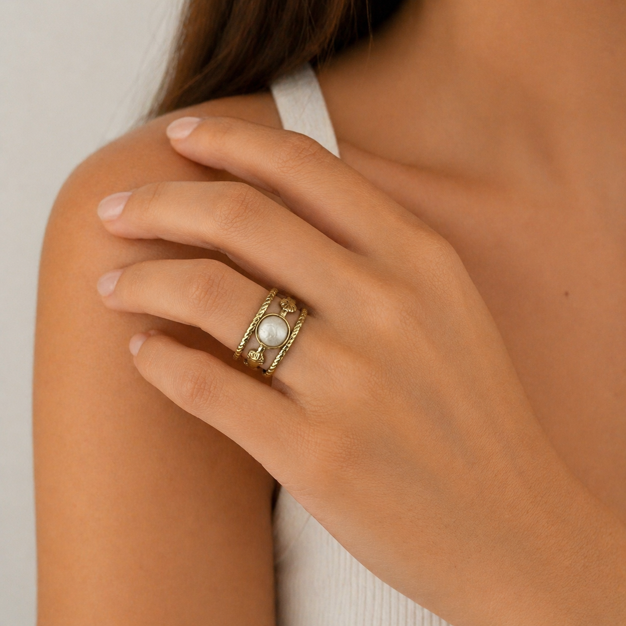 Triple Band Ring