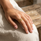 Openwork Leaf Ring