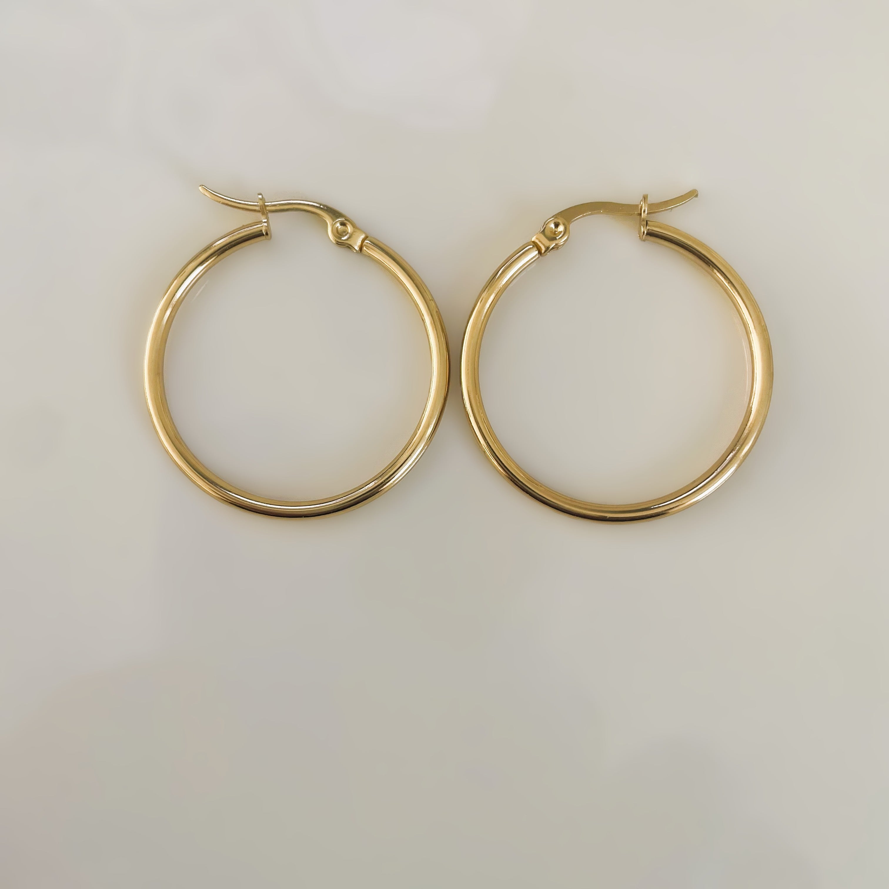 Classic Gold Hoops