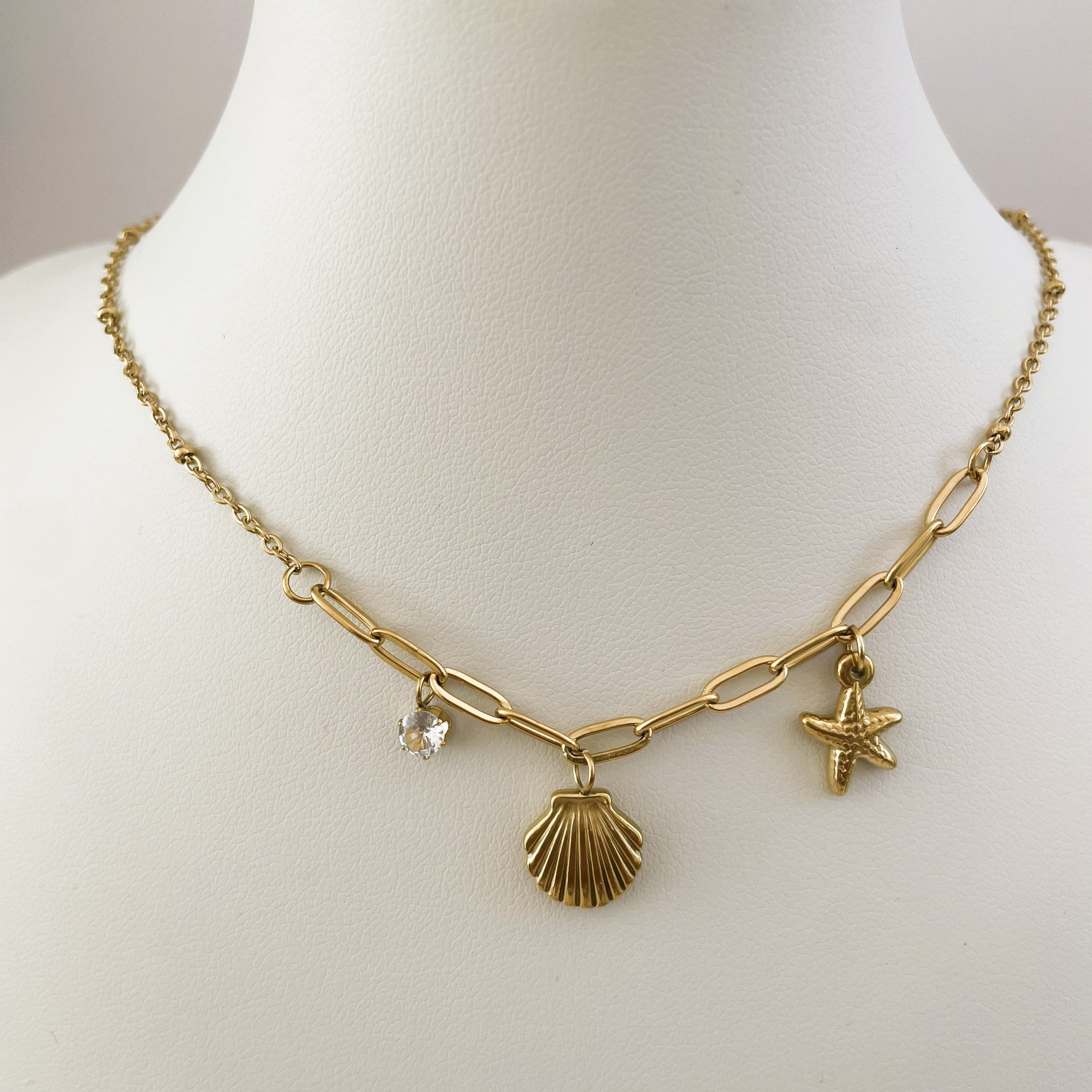Shell & Starfish Necklace