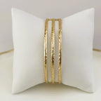 Triple Band Open Bangle