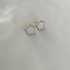 White Flower Studs
